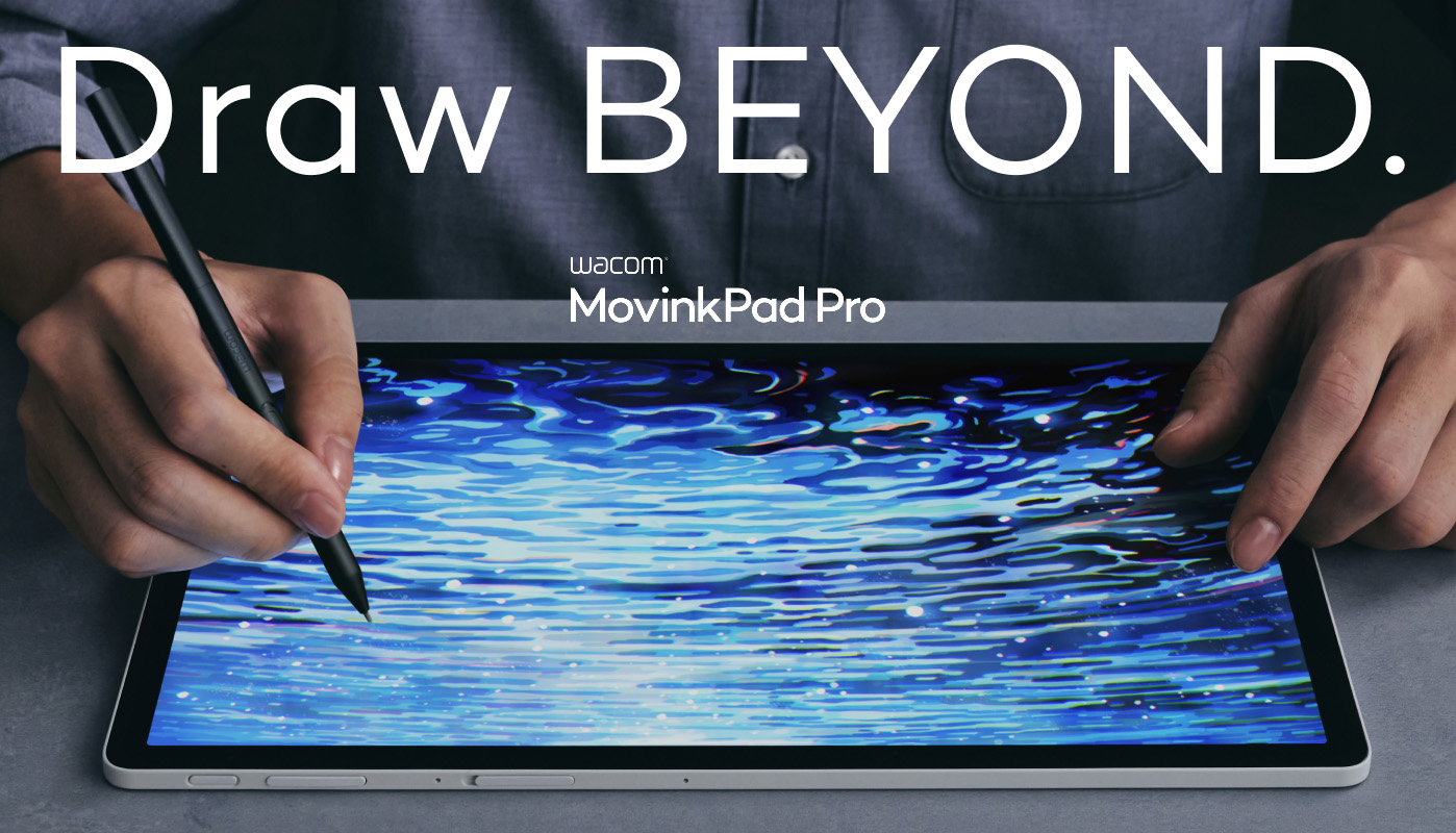 Tablette Graphique avec Écran Wacom MovinkPad Pro 14 avec stylet
