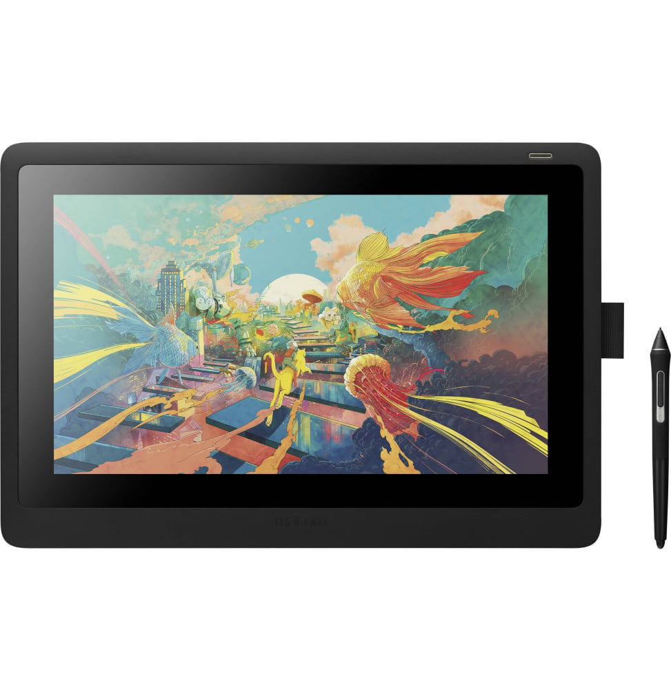 Écran Interactif Wacom Cintiq 16 vue principale — référence DTK1660K0B