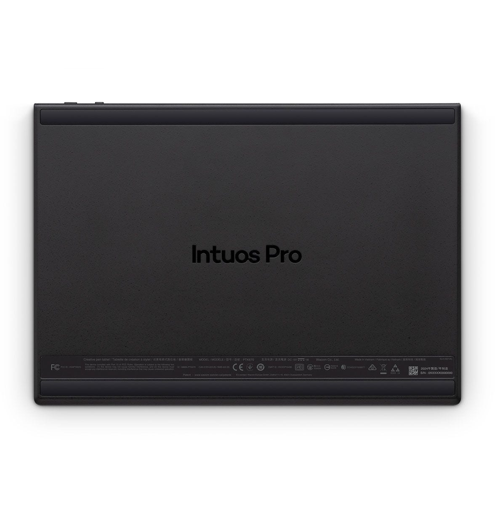 Tablette Graphique Wacom Intuos Pro Medium Bluetooth détail stylet — référence PTK670K0B