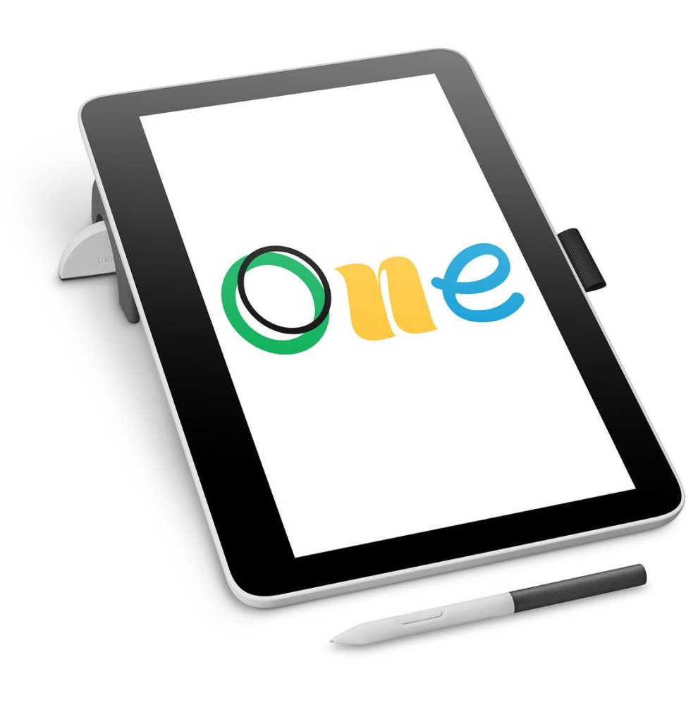Écran Interactif Wacom One 12 détail stylet — référence DTC121W0B