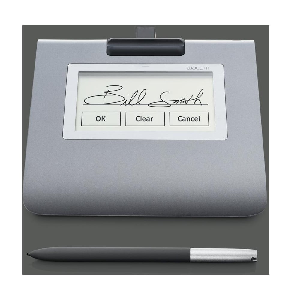 Tablette de Signature Wacom STU-430 vue principale — référence STU-430-CH2