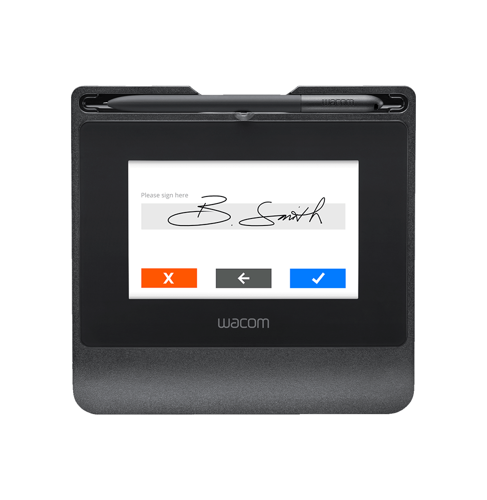 Tablette de Signature Wacom STU-540 vue principale — référence STU-540-CH2