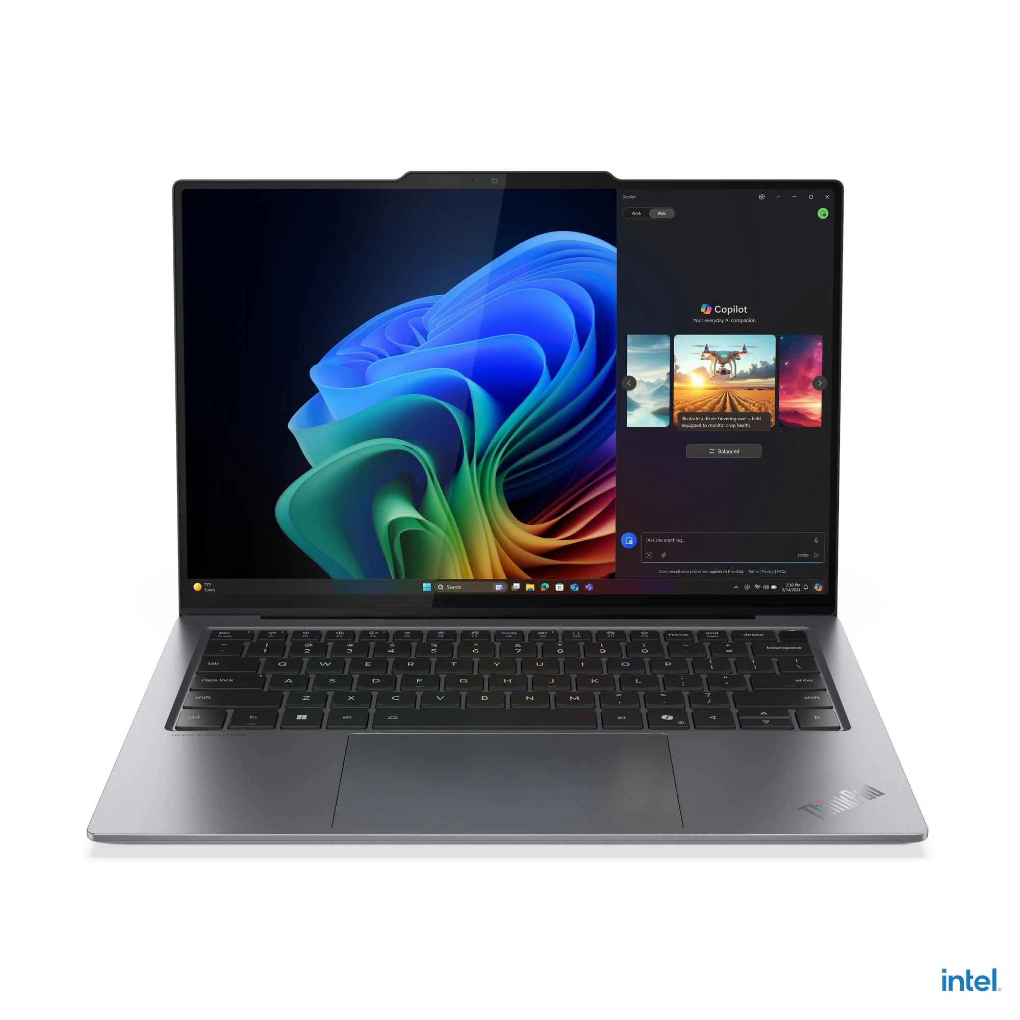 Produit Lenovo ThinkPad X9-14 Gen 1 Aura Edition vue produit