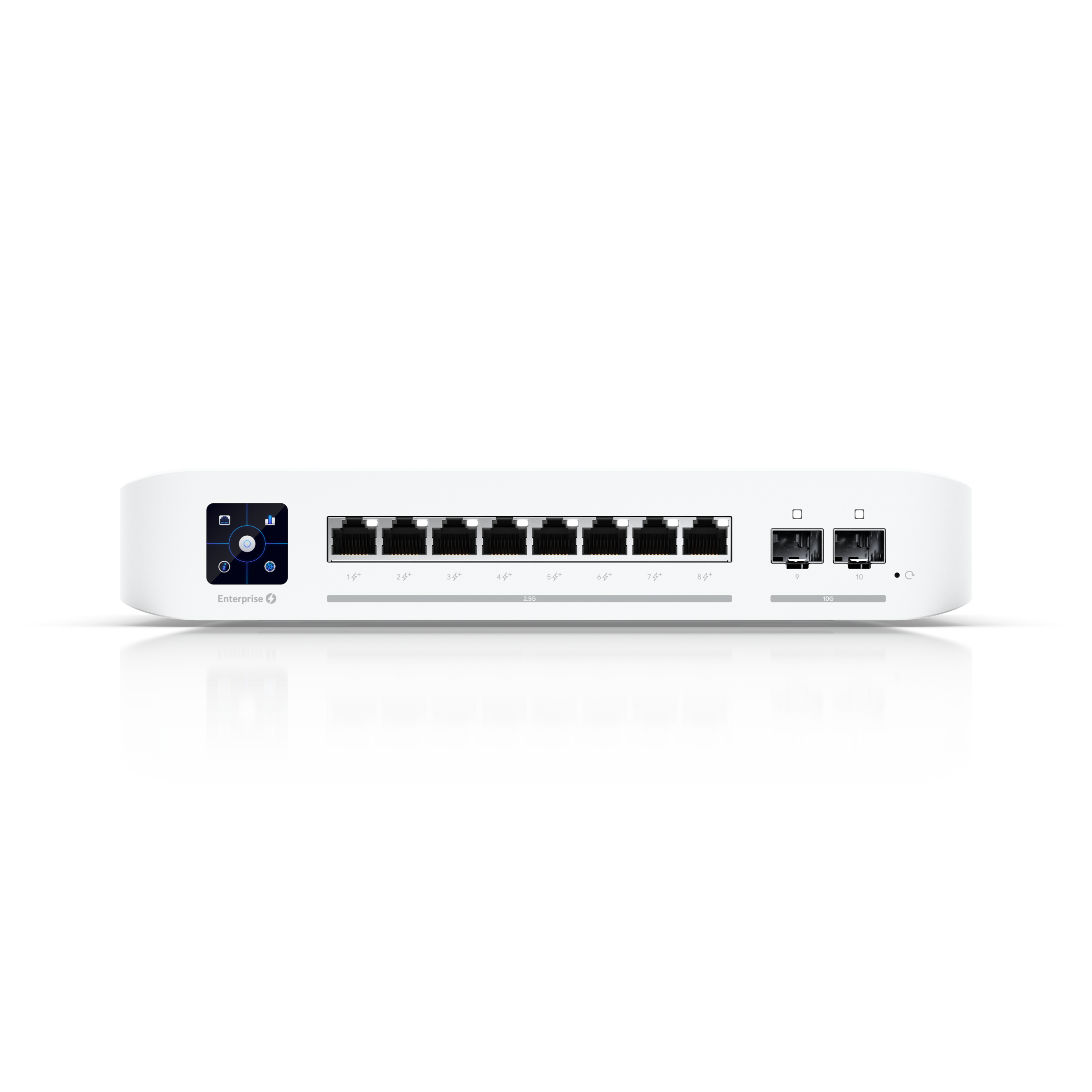 Switch réseau UniFi Ubiquiti Enterprise 8 PoE (Vintage) USW-Enterprise-8-PoE-EU galerie officielle 2 — Global Zone Rabat