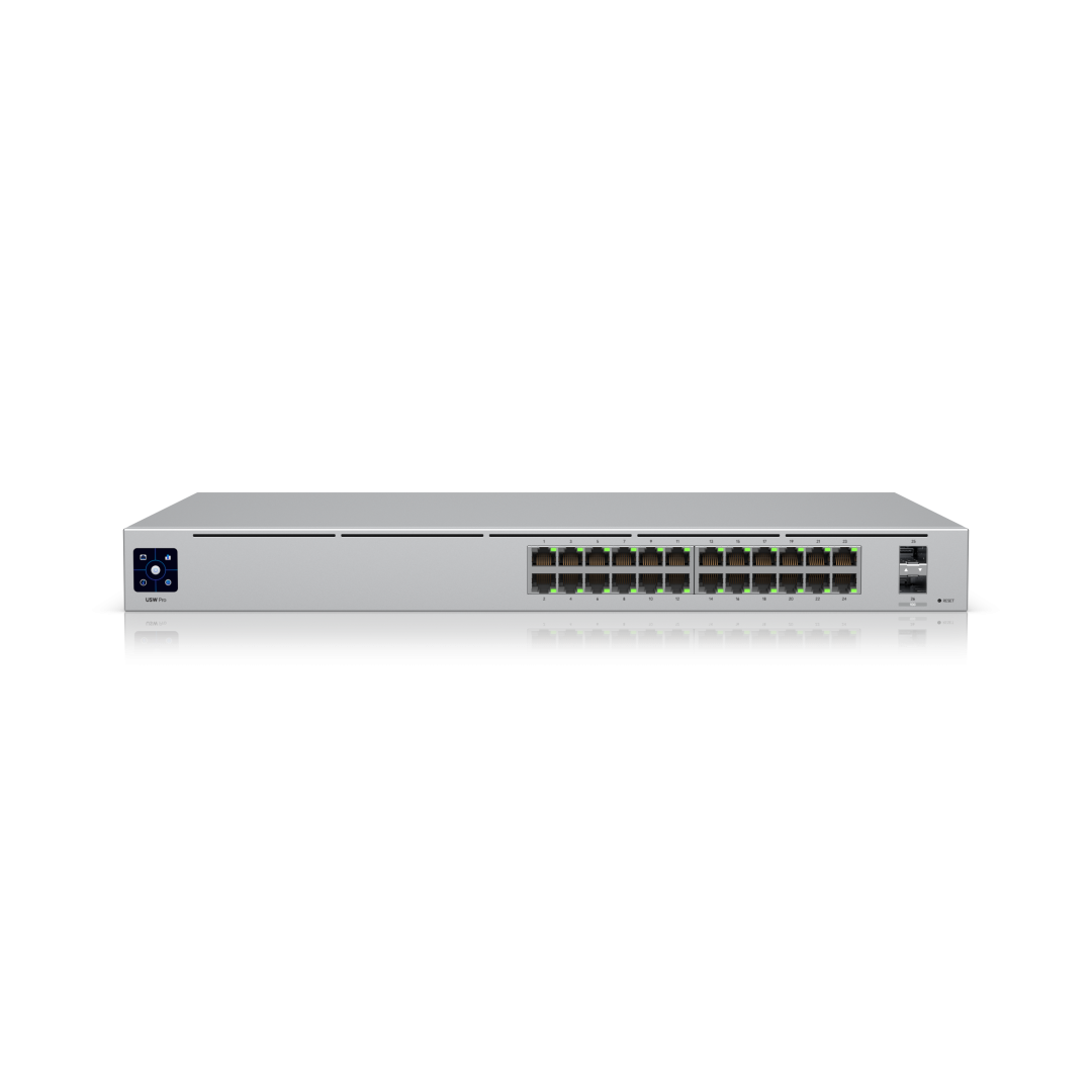 Switch réseau UniFi Ubiquiti Pro 24 USW-Pro-24-EU vue officielle
