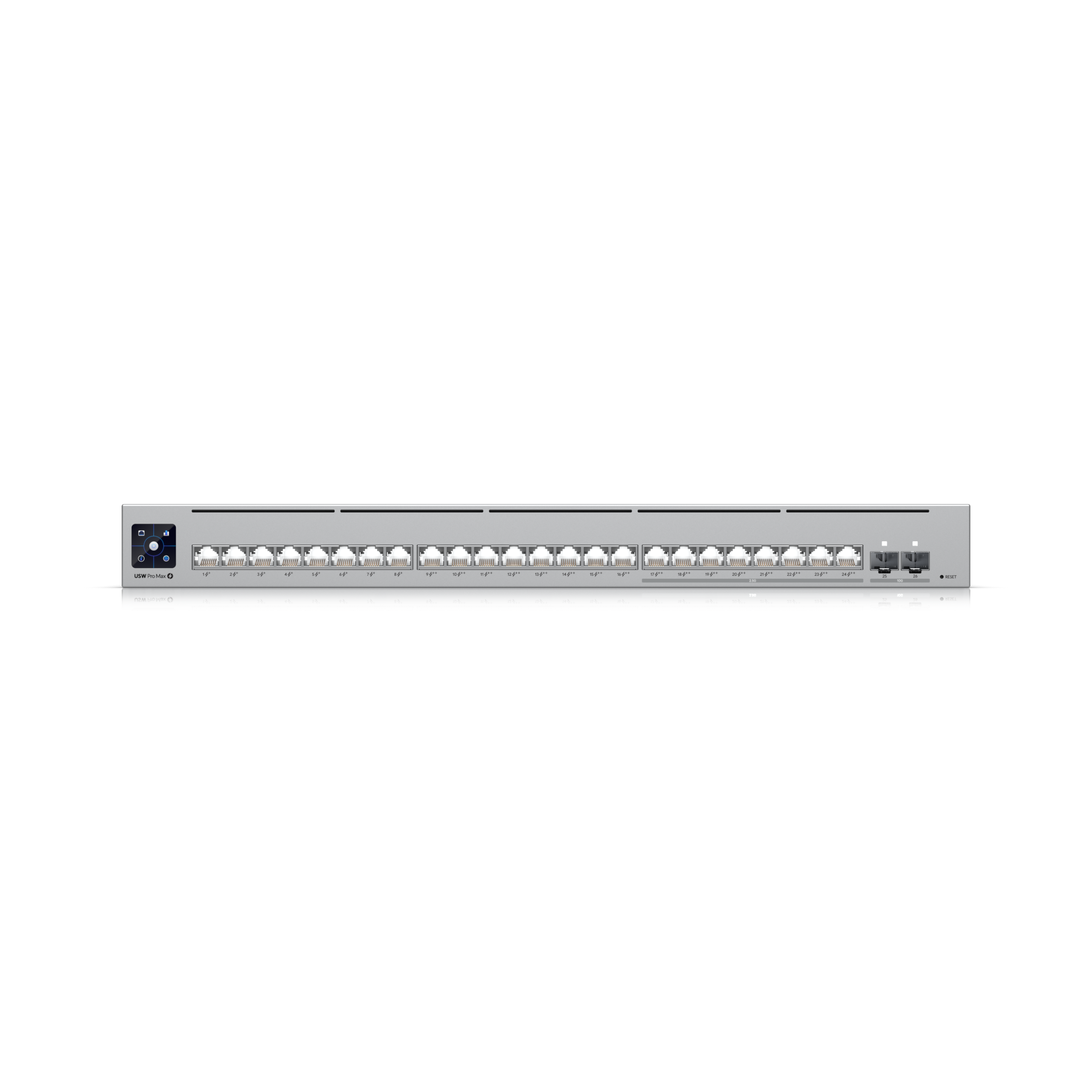 Switch réseau UniFi Ubiquiti Pro Max 24 PoE USW-Pro-Max-24-PoE-EU galerie officielle 2 — Global Zone Rabat