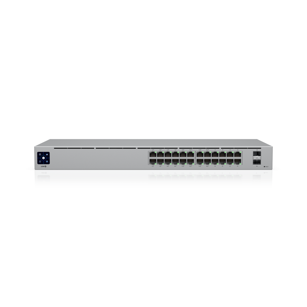 Switch réseau UniFi Ubiquiti Standard 24 PoE USW-24-POE-EU vue officielle