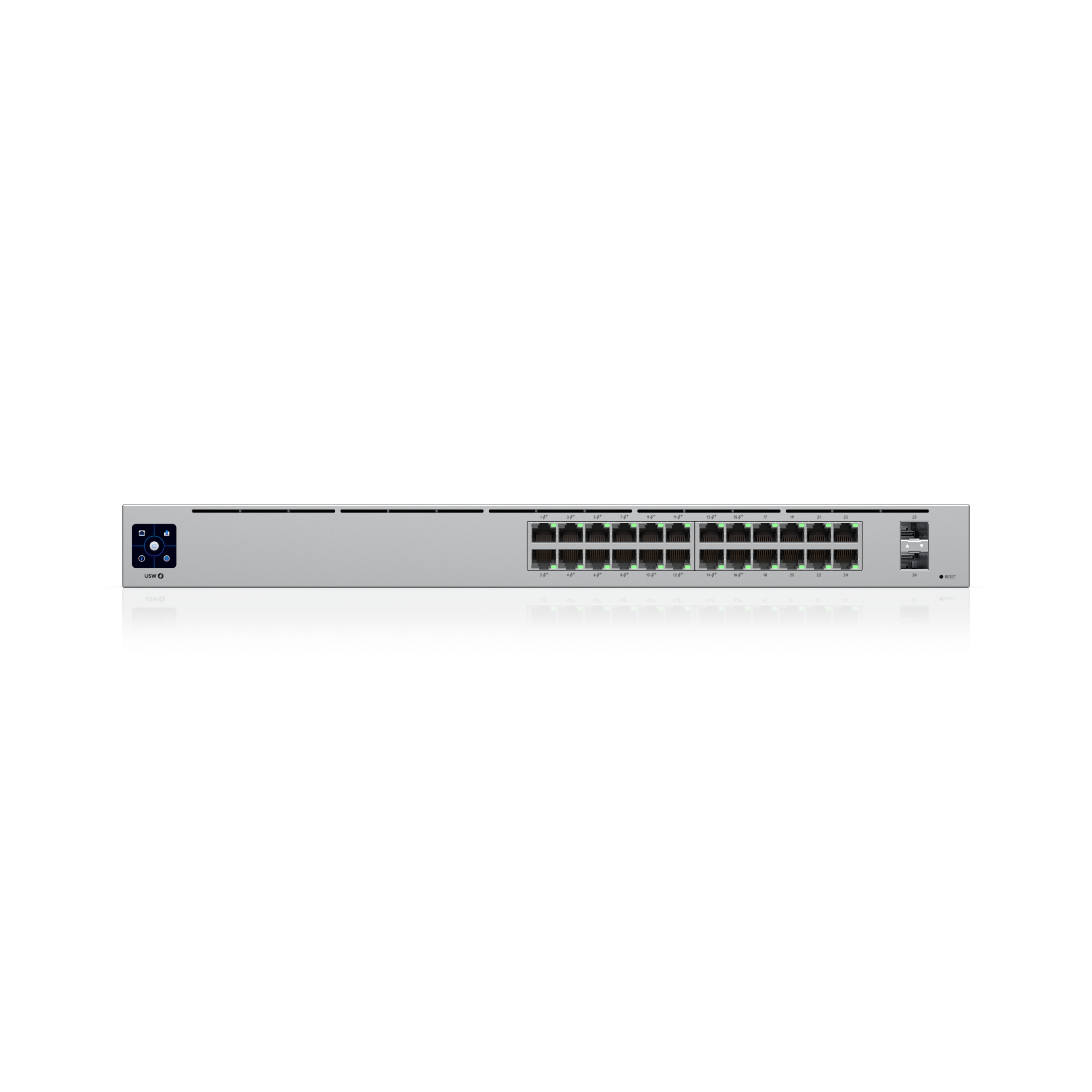 Switch réseau UniFi Ubiquiti Standard 24 PoE USW-24-POE-EU galerie officielle 2 — Global Zone Rabat