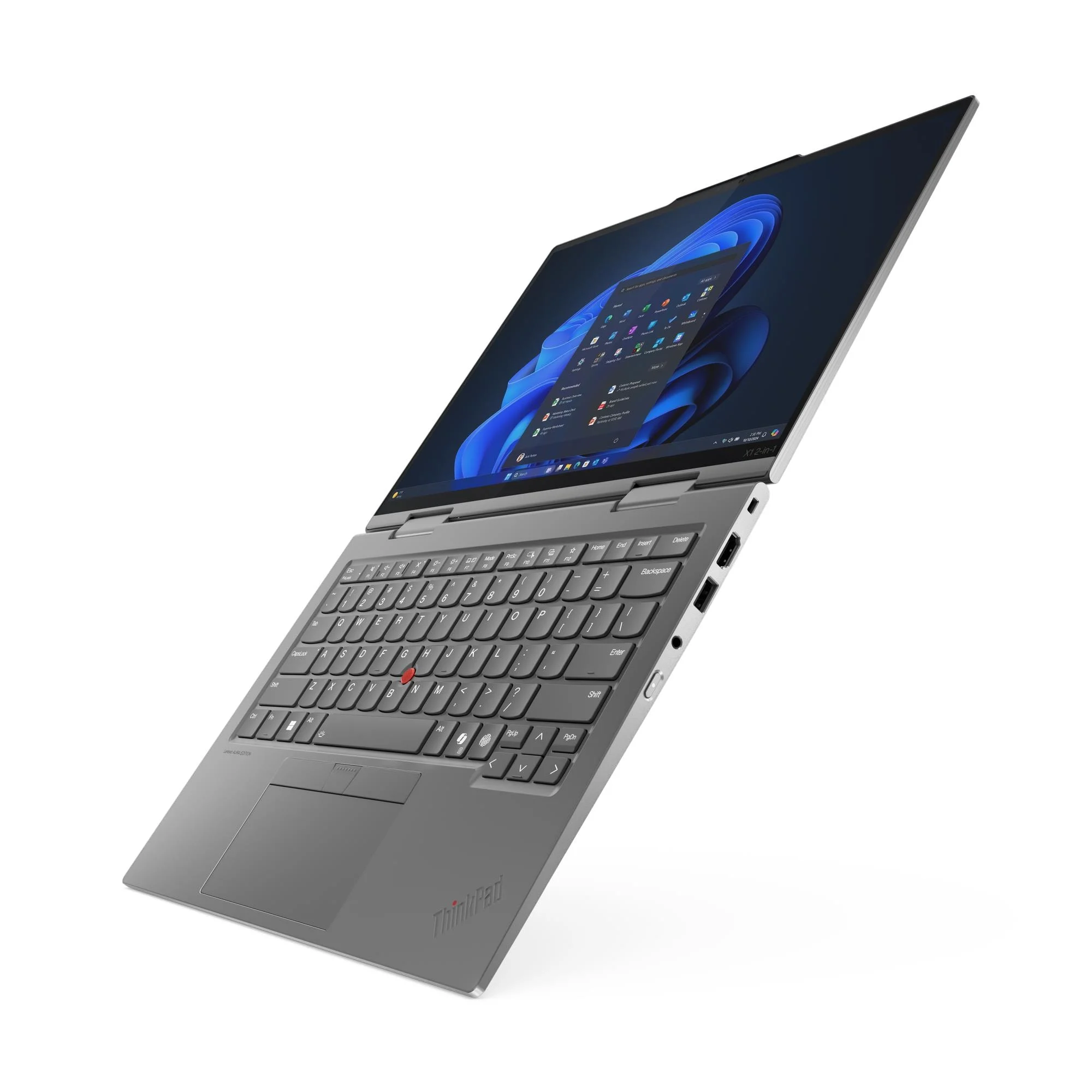 Ordinateur portable 2-en-1 Lenovo ThinkPad X1 2-in-1 Gen 10 Aura Edition détail clavier