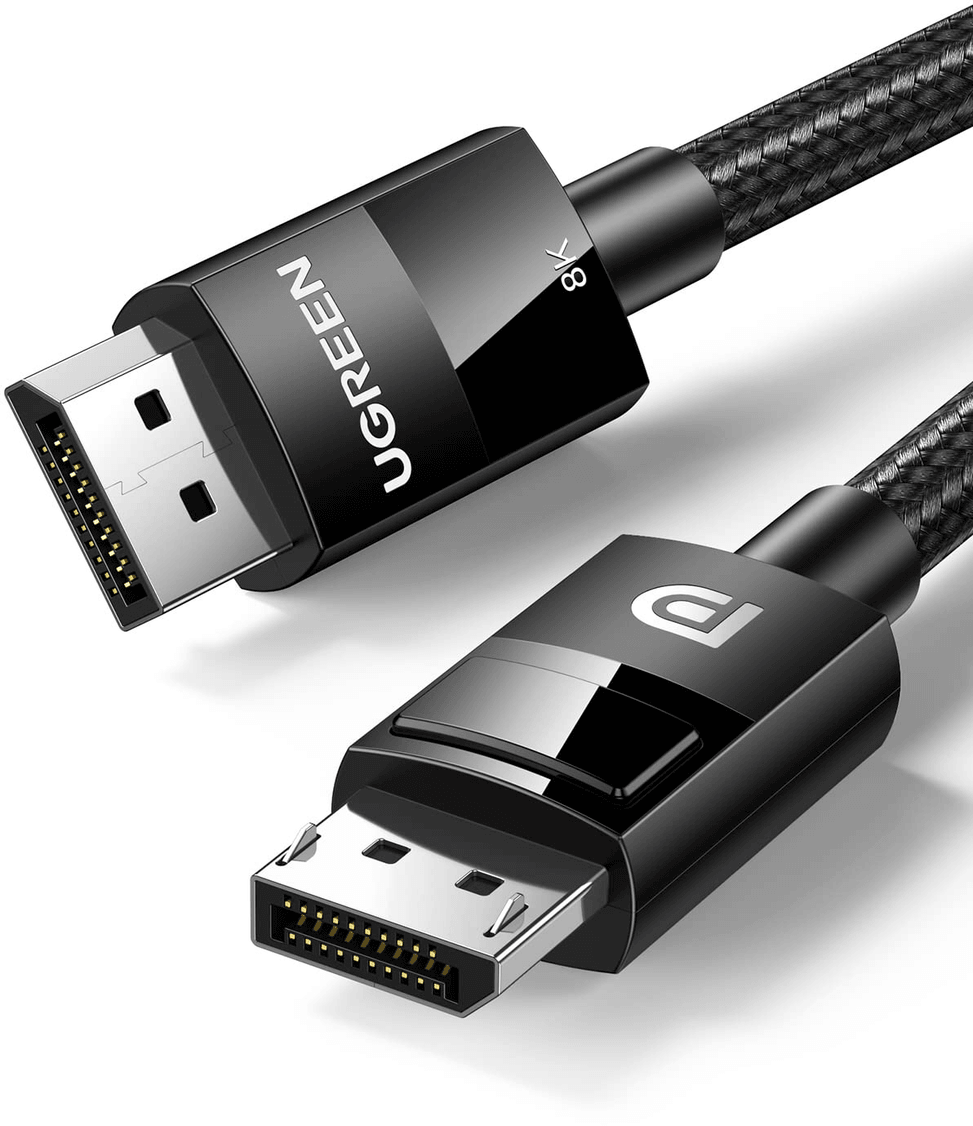 Câble UGREEN DisplayPort 1.4 Mâle vers Mâle 8K - 3 mètres 80393 vue produit