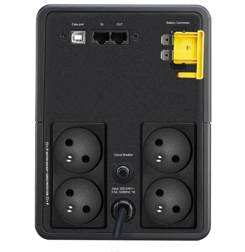 Onduleur APC BACK-UPS BX1200MI-FR APC-BACK-UPS-BX1200MI-FR-650-W-1200VA-4-PRISES-FR-SCHUKO vue produit galerie 3