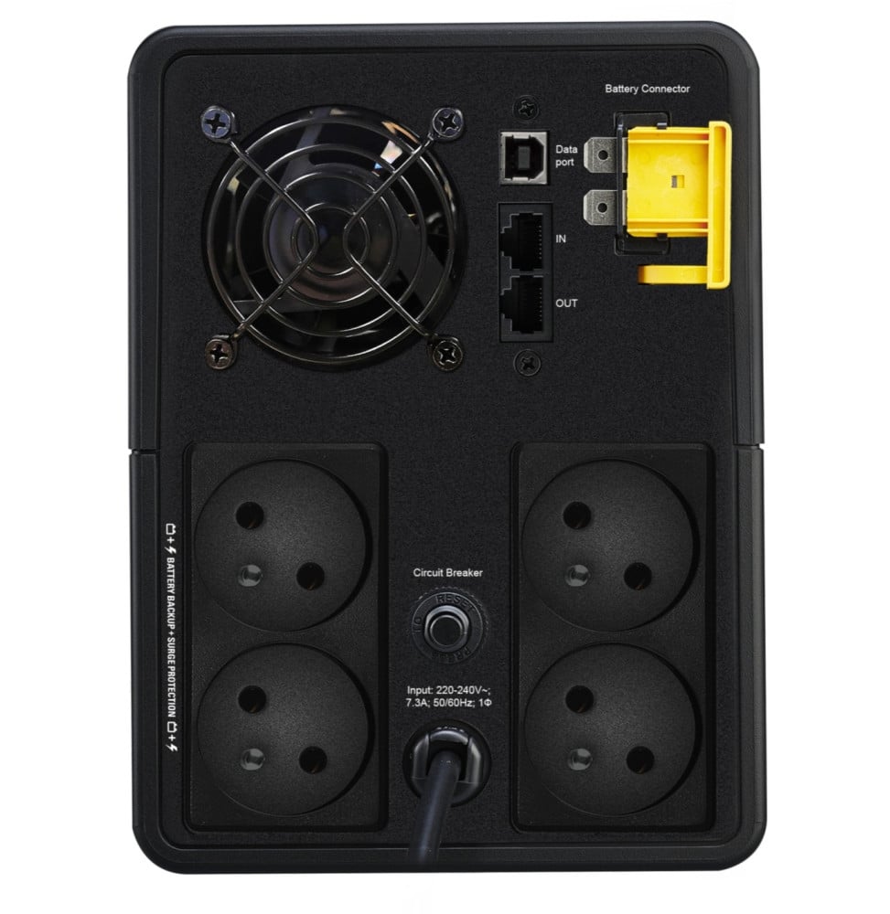 Onduleur APC Back-UPS BX1600MI-FR APC-BACK-UPS-BX1600MI-FR-900-W-1600VA-4-PRISES-FR-SCHUKO Maroc