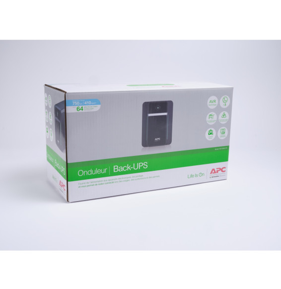 Onduleur APC Back-UPS BX750MI-FR APC-BACK-UPS-BX750MI-FR-410-W-750VA-3-PRISES-FRANCAISES Maroc