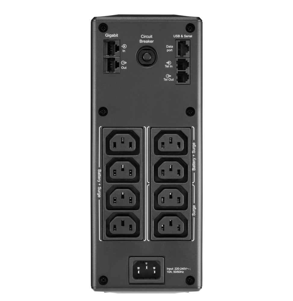 Onduleur APC BR1300MI APC-BR1300MI-ALIMENTATION-D-ENERGIE-NON-INTERRUPTIBLE-INTERACTIVITE-DE-LIGNE-1-3-KVA-780-W-8-SORTIE-S-CA-BR1300MI vue produit galerie 2