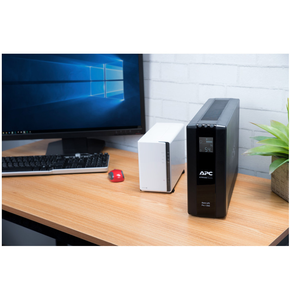 Onduleur APC BR1300MI APC-BR1300MI-ALIMENTATION-D-ENERGIE-NON-INTERRUPTIBLE-INTERACTIVITE-DE-LIGNE-1-3-KVA-780-W-8-SORTIE-S-CA-BR1300MI Maroc