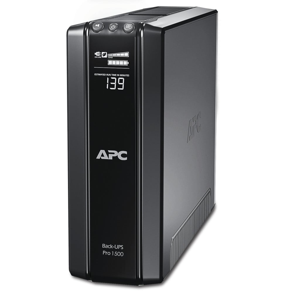 Onduleur APC BR1500GI APC-BACK-UPS-PRO-ALIMENTATION-D-ENERGIE-NON-INTERRUPTIBLE-INTERACTIVITE-DE-LIGNE-1-5-KVA-865-W-10-SORTIE-S-CA-BR1500GI Maroc