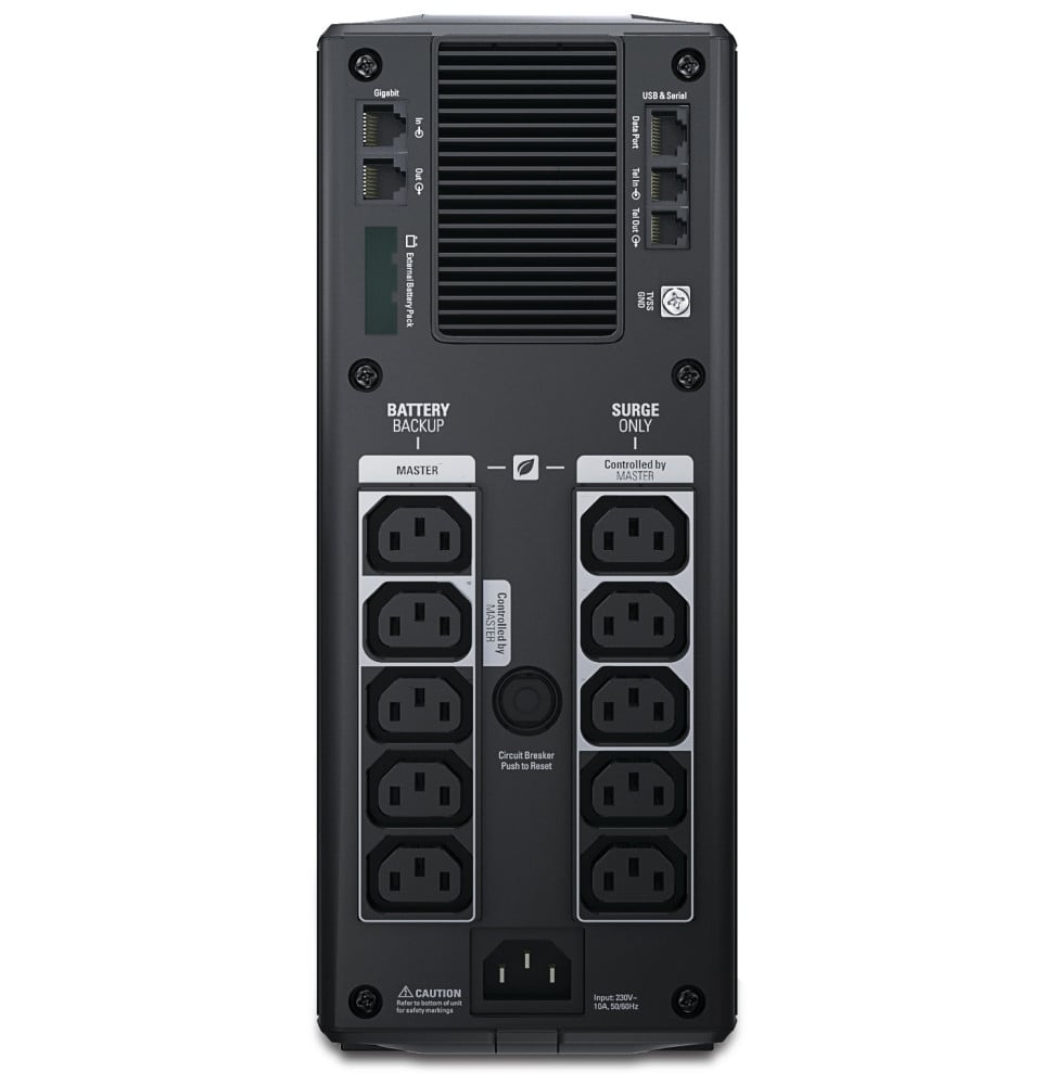 Onduleur APC BR1500GI APC-BACK-UPS-PRO-ALIMENTATION-D-ENERGIE-NON-INTERRUPTIBLE-INTERACTIVITE-DE-LIGNE-1-5-KVA-865-W-10-SORTIE-S-CA-BR1500GI vue produit galerie 2
