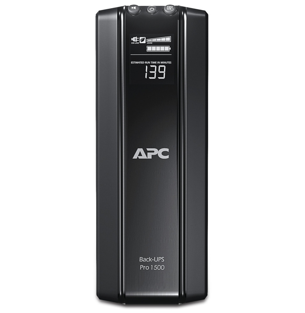 Onduleur APC BR1500GI APC-BACK-UPS-PRO-ALIMENTATION-D-ENERGIE-NON-INTERRUPTIBLE-INTERACTIVITE-DE-LIGNE-1-5-KVA-865-W-10-SORTIE-S-CA-BR1500GI Maroc