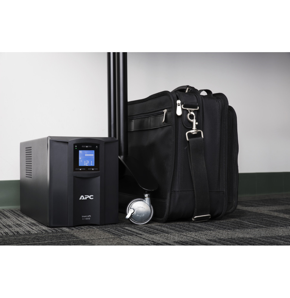 Onduleur APC Smart-UPS SMC 1 APC-SMART-UPS-SMC-1-KVA-230V-AVEC-SMARTCONNECT-SMC1000IC Maroc