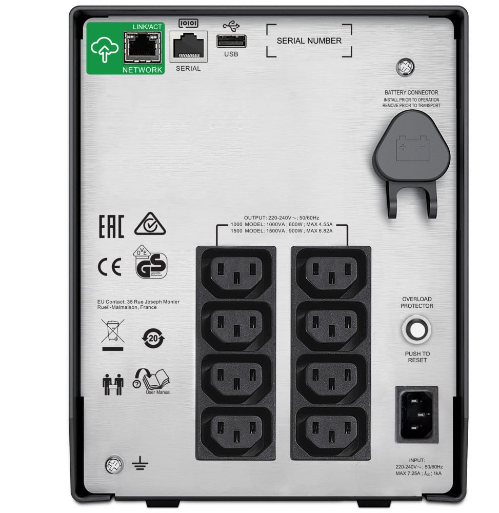 Onduleur APC Smart-UPS SMC 1500VA APC-SMART-UPS-SMC-1500VA-230V-SMC1500IC Maroc