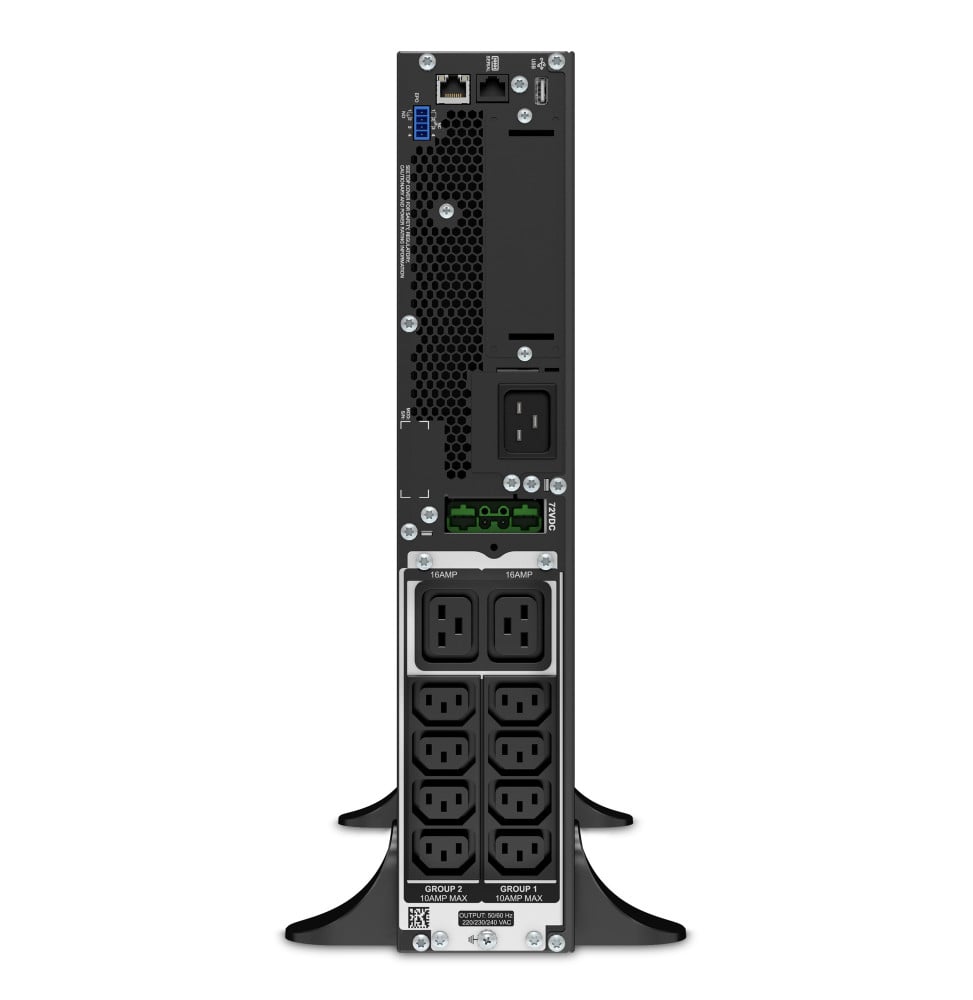Onduleur APC Smart-UPS SRT SRT2200XLI APC-SMART-UPS-SRT-2200VA-RACKABLE vue produit galerie 2
