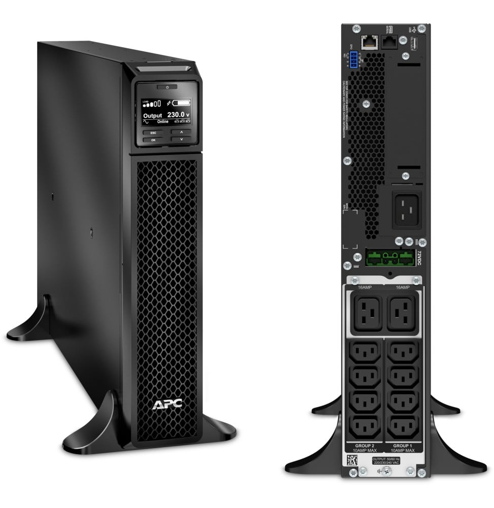 Onduleur APC Smart-UPS SRT SRT2200XLI APC-SMART-UPS-SRT-2200VA-RACKABLE Maroc