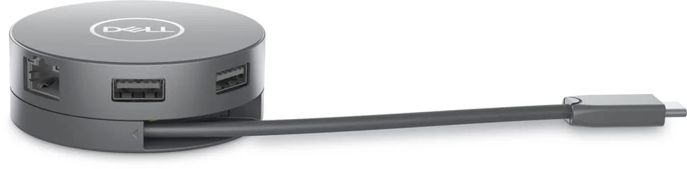 Station d'accueil Dell Adaptateur multiport USB-C 6-en-1 Dell - DA305 (470-AFKL) — Casablanca Maroc