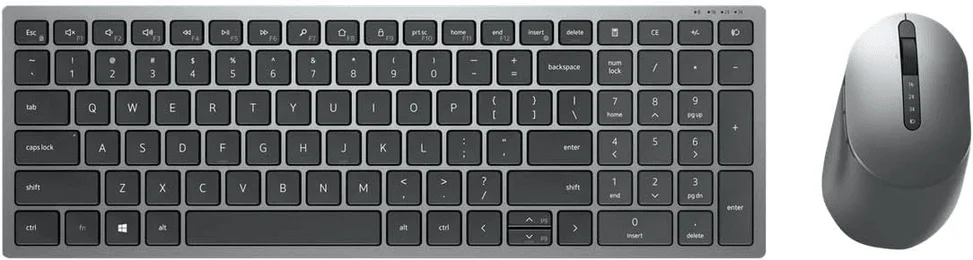 Pack clavier + souris Dell Clavier et souris sans fil Dell KMM7120W - français (AZERTY) (KM7120W) — Casablanca Maroc