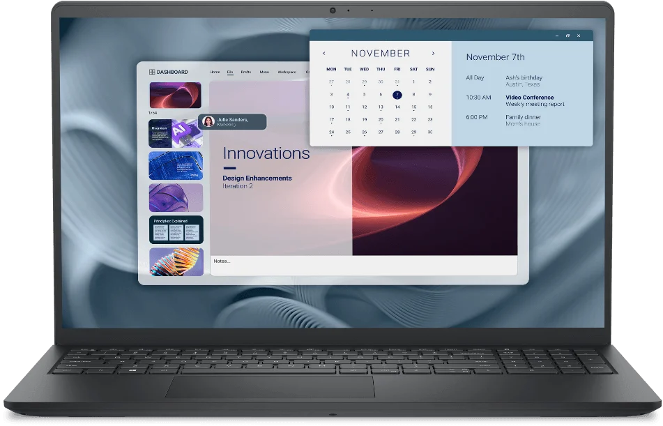 PC Portable Professionnel Dell Ordinateur Portable Dell Pro 15 Essential PV15250 (PV15250-I7-FD) — Casablanca Maroc