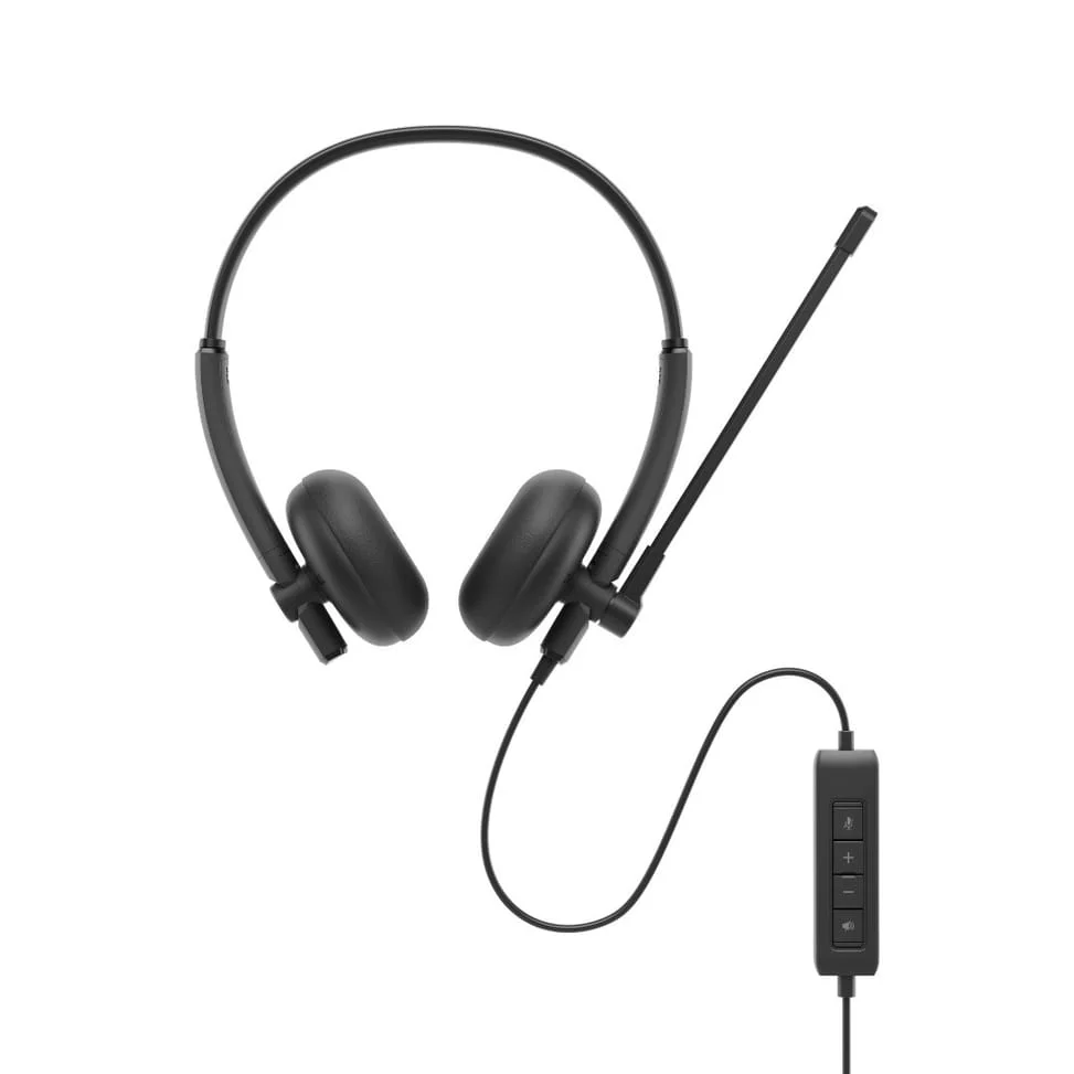 Casque Dell Casque filaire Dell WH125 USB-A avec micro antibruit (WH125) — Rabat Maroc