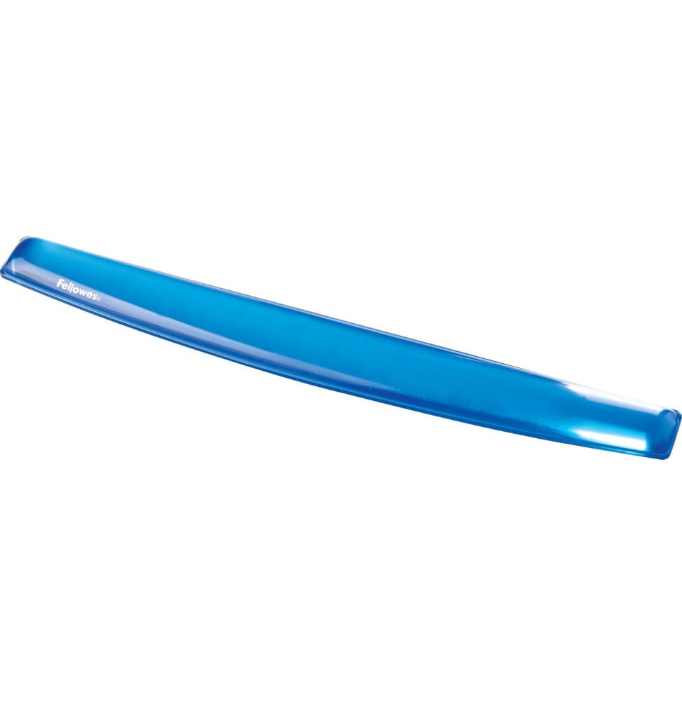 Repose-poignets Fellowes Gel Crystal Bleu F9113709 vue produit galerie 2