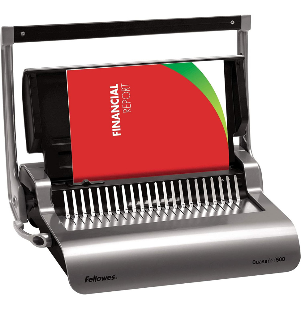 Perforelieur Fellowes Perforelieur Fellowes Quasar+ 500 à anneaux plastiques 5627701 Maroc