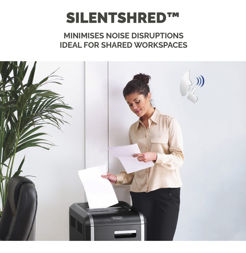 Destructeur de documents Fellowes Powershred 325Ci 4632001 vue produit