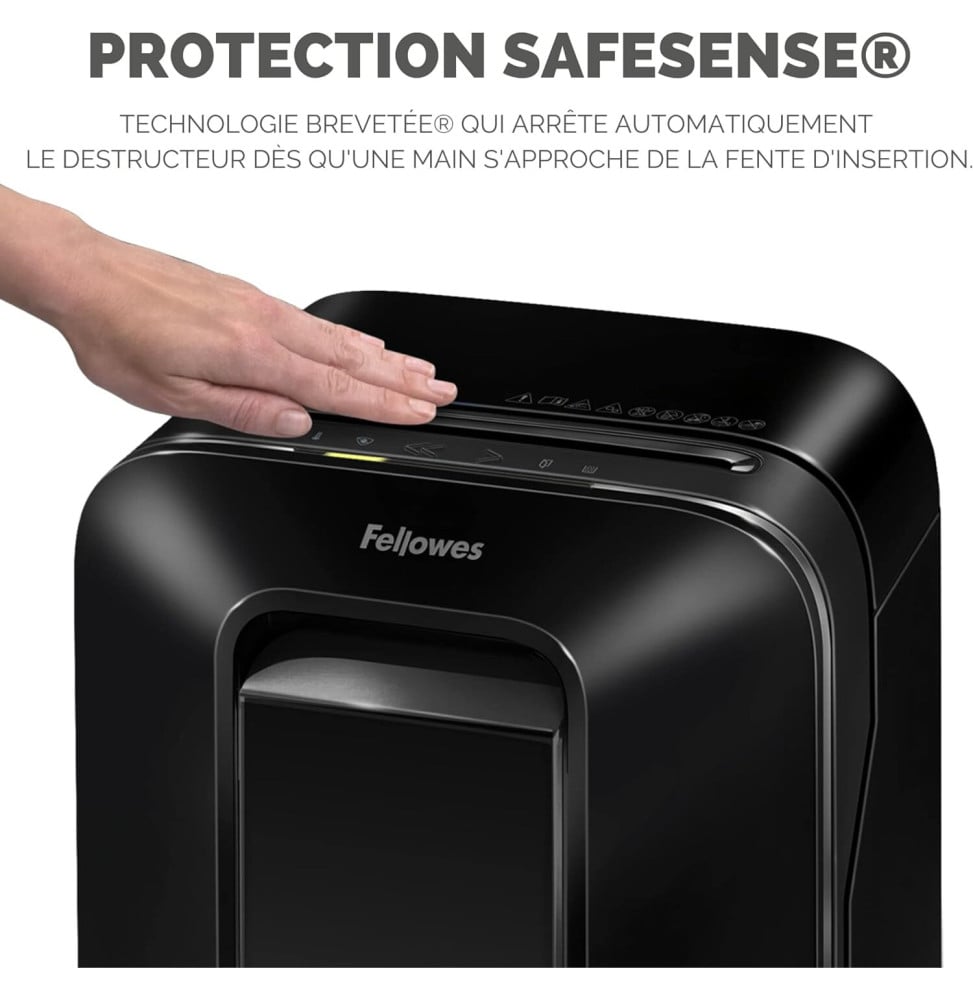 Destructeur de documents Fellowes Powershred LX200 5502201 vue produit galerie 3