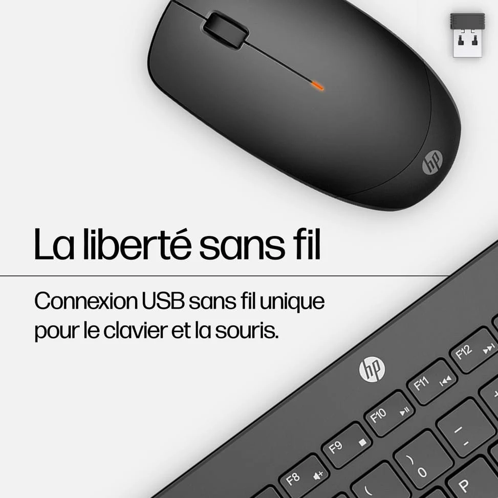 Pack Clavier et Souris HP Ensemble clavier et souris sans fil 230 Ensemble clavier et souris sans fil HP 230 18H24AA — galerie 5 Fès