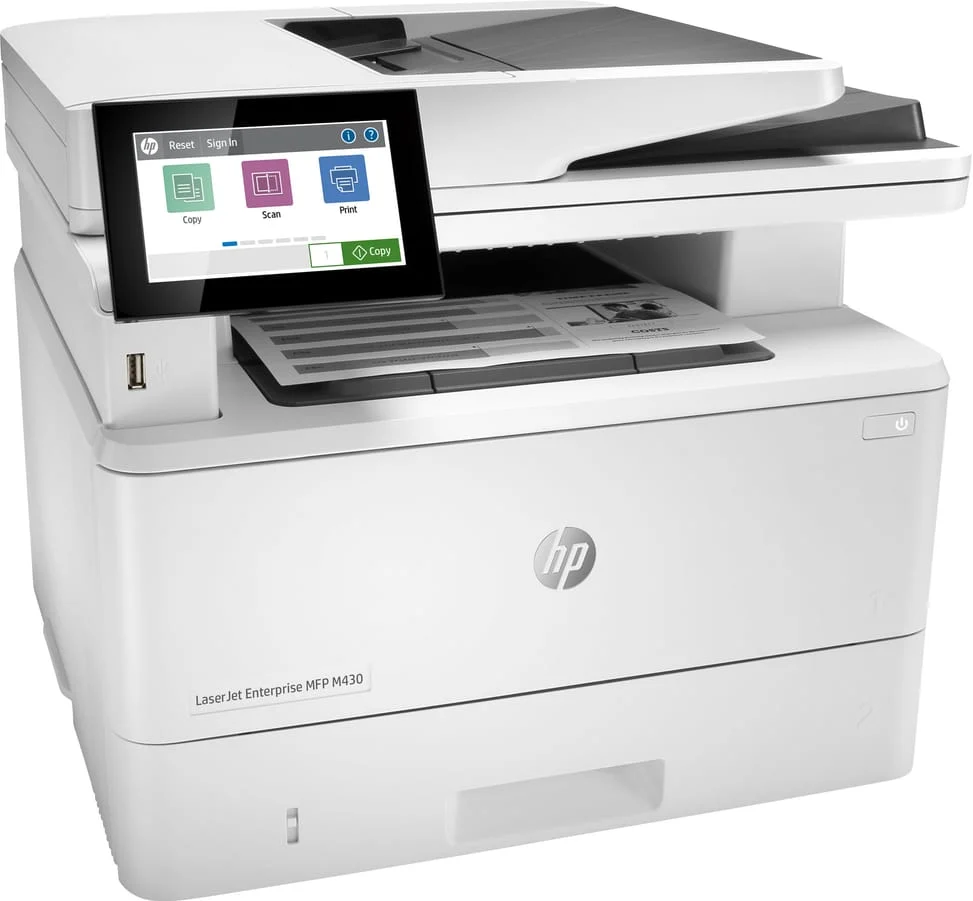 Imprimante Multifonction HP LaserJet Enterprise M430f 3PZ55A — vue principale