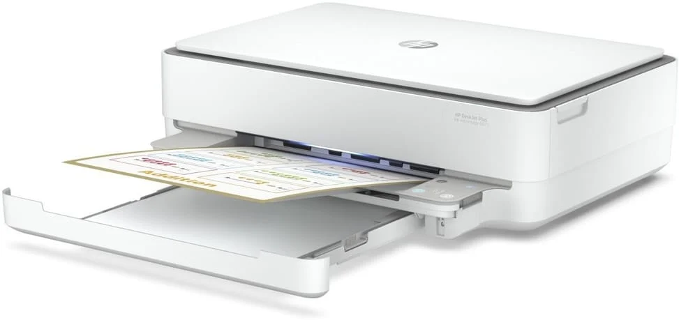 Imprimante Multifonction HP Jet d’encre HP DeskJet Plus Ink Advantage 6075 5SE22C — galerie 4, livraison Global Zone à Marrakech Agadir