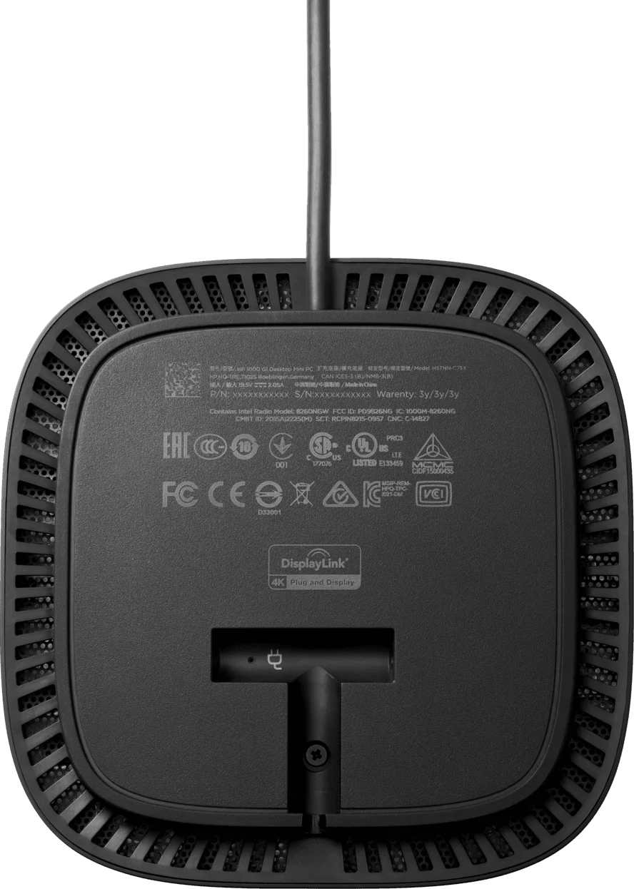 Station d'Accueil HP Station d’accueil HP universelle USB-C/A G2 5TW13AA — galerie 6, livraison Global Zone à Fès