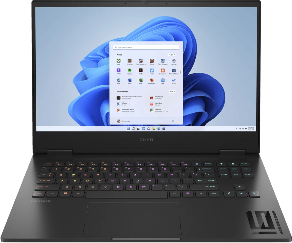 PC Portable Gamer HP OMEN 16-wd0001nk 845H7EA — vue principale