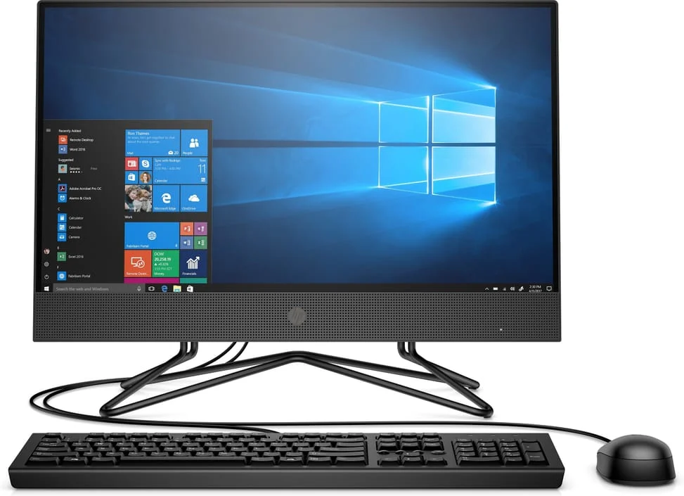 PC Tout-en-un HP 200 G4 22 9UG59EA — vue principale