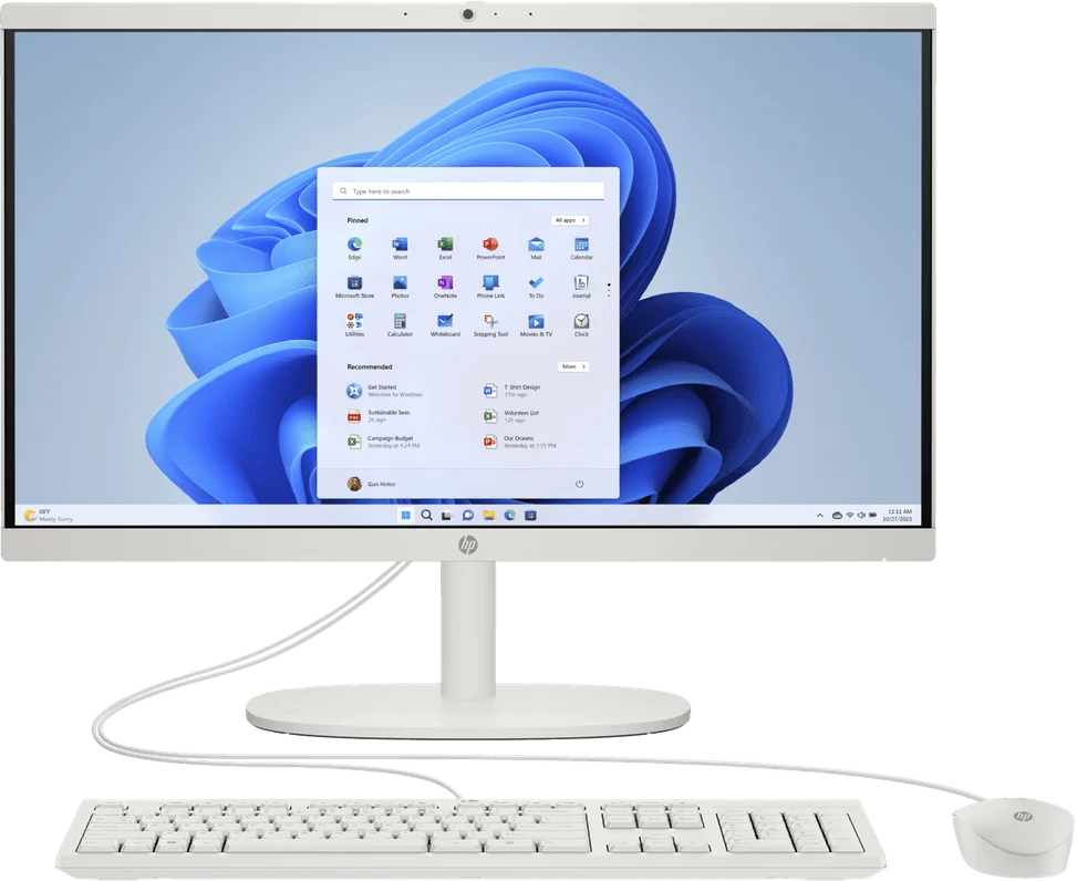PC Tout-en-un HP 22-dg0004nk A2AR8EA — vue principale