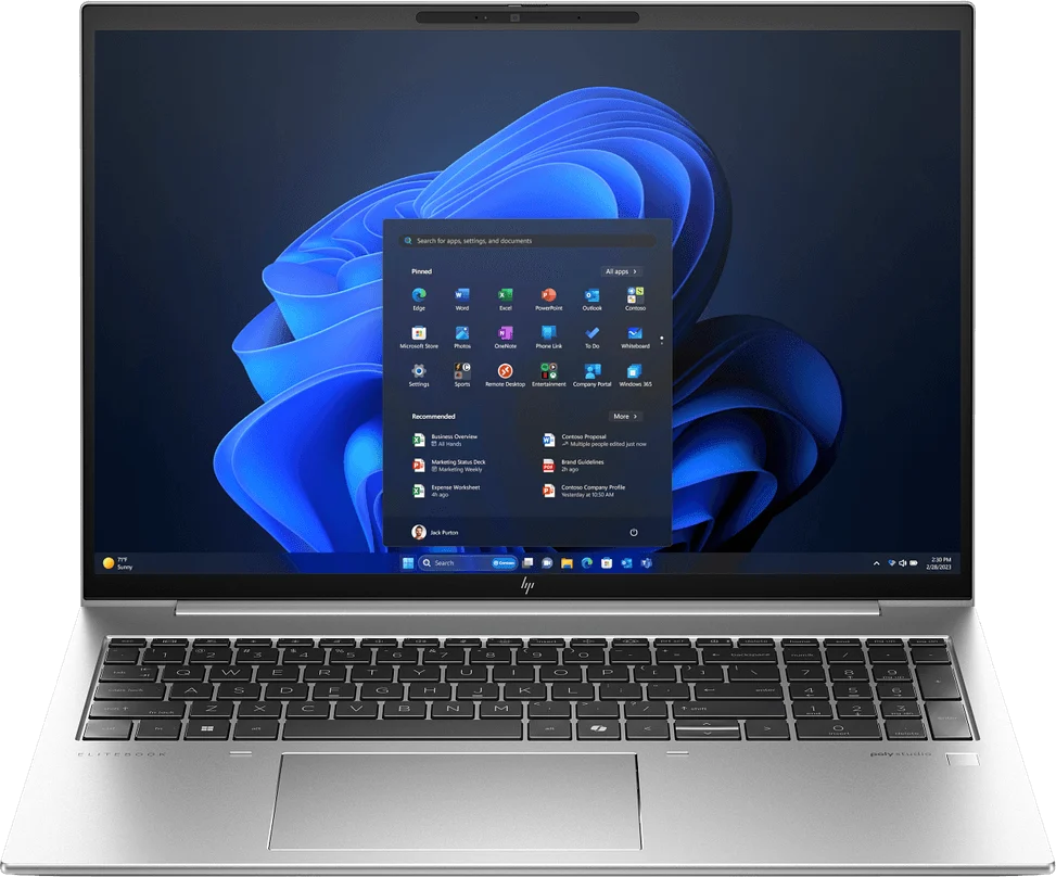 PC Portable Professionnel HP HP EliteBook 860 G11 A36ZVET — vue principale