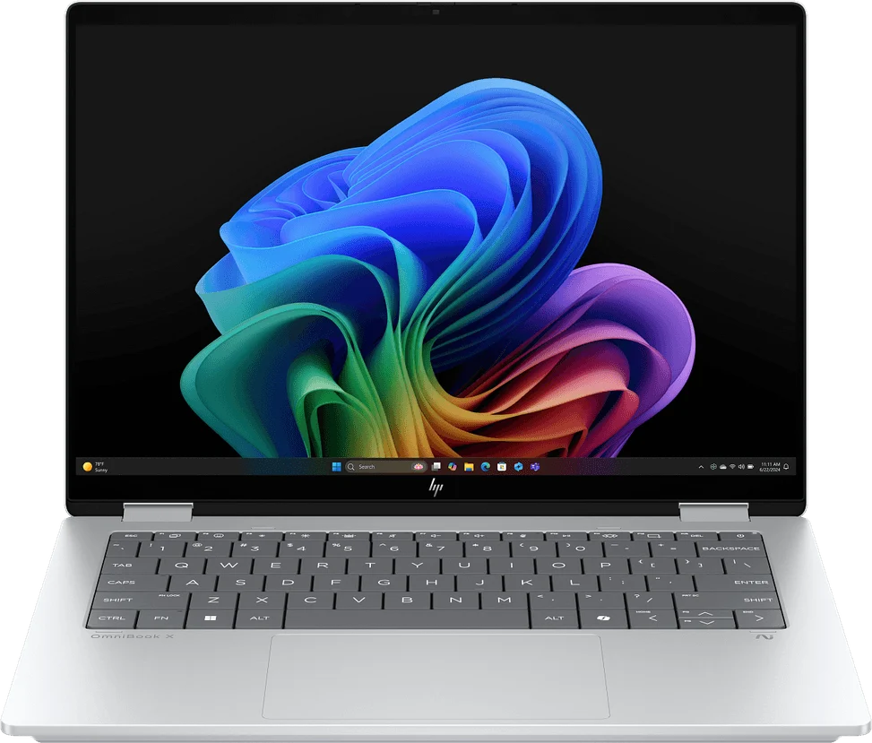 PC Portable HP Convertible 2-en-1 HP OmniBook X FlipNGAI 14-fm0000nk BU6R3EA — galerie 2, livraison Global Zone à Rabat