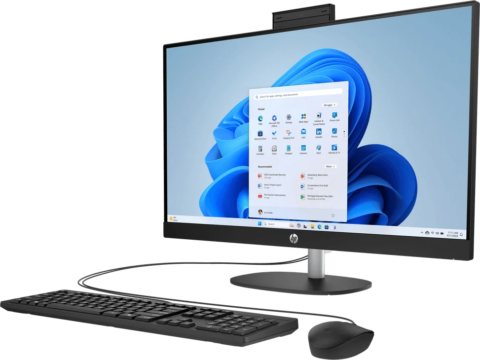 PC Tout-en-un HP AI 27-cr2011nk BW4F2EA — vue principale