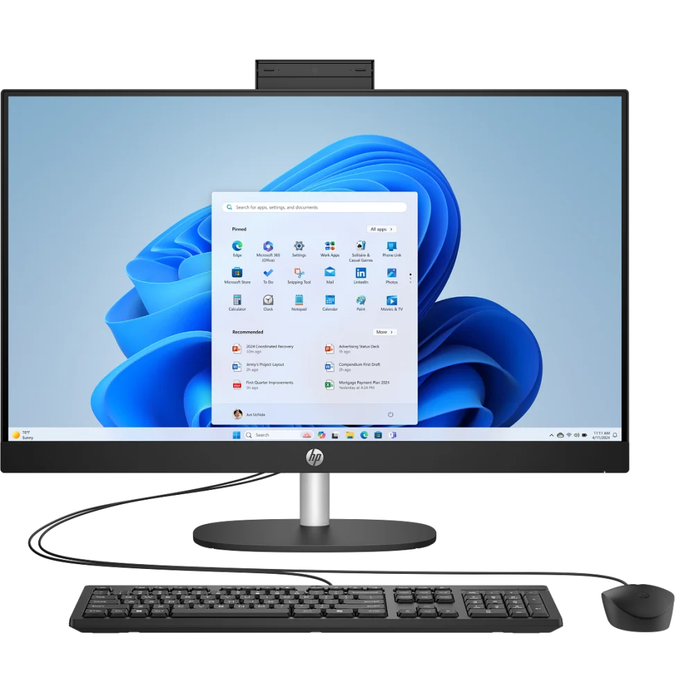 PC Tout-en-un HP AI 27-cr2015nk BW4F5EA — vue principale