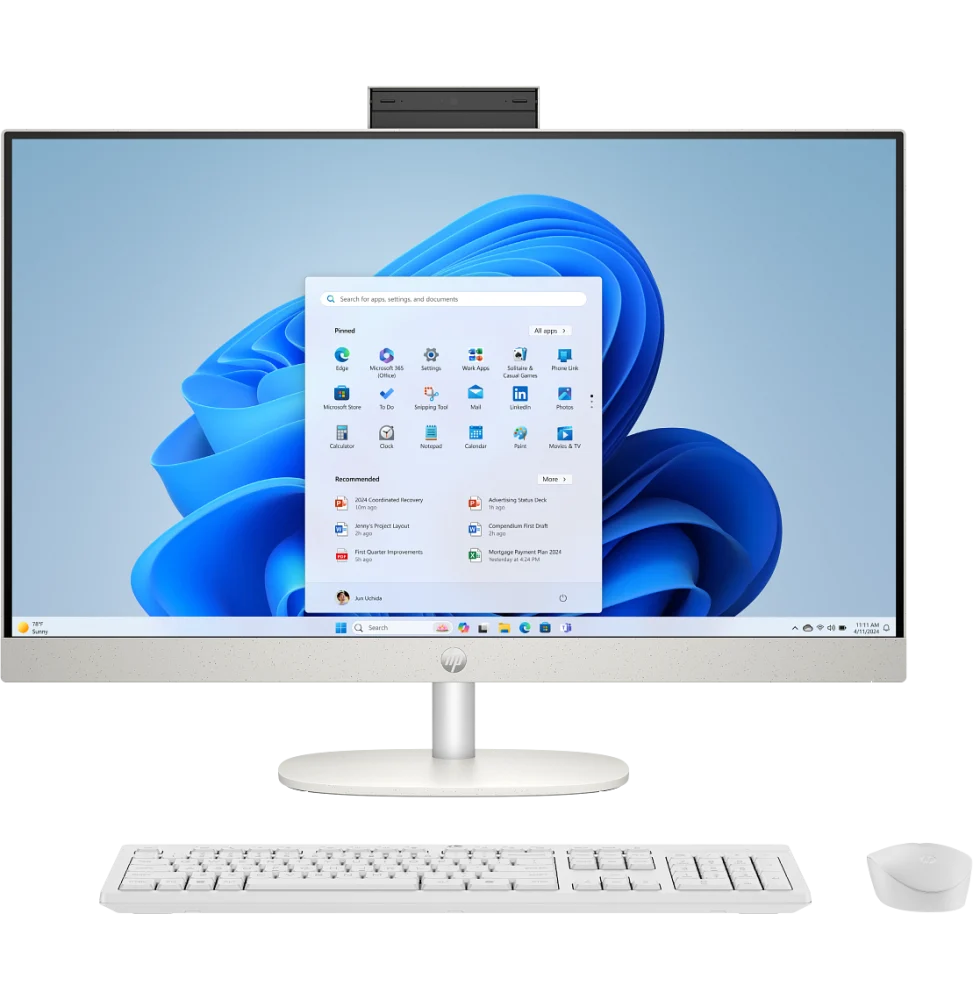 PC Tout-en-un HP AI 27-cr2040nk D82XLEA — vue principale