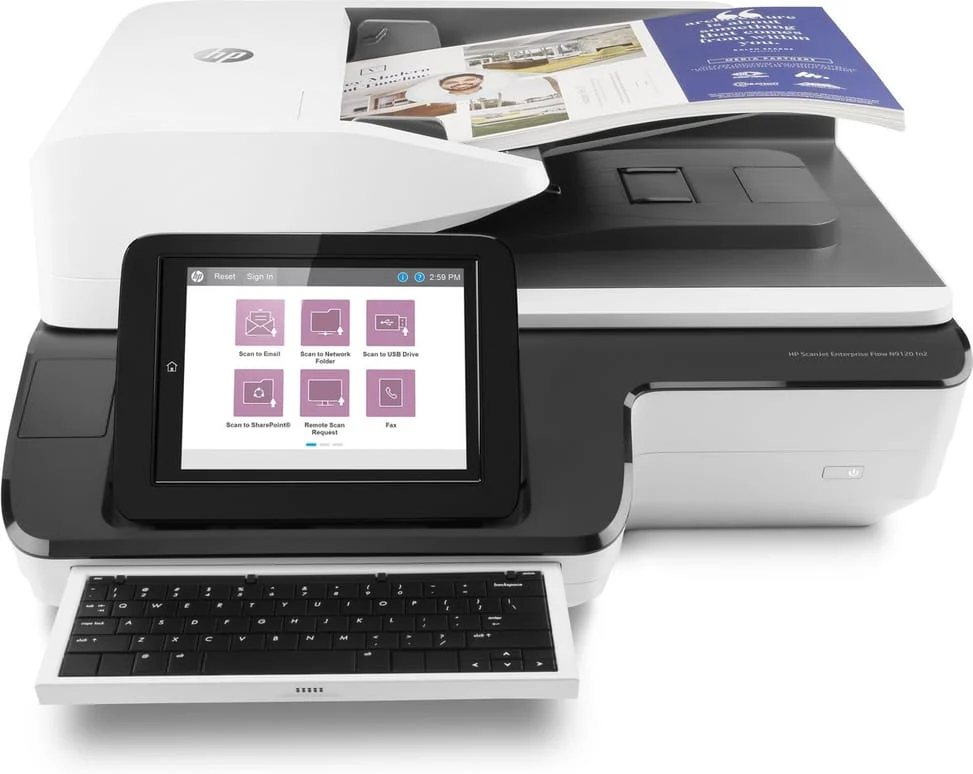 Équipement Informatique HP Scanner A3 HP Scanjet Enterprise Flow N9120 fn2 L2763A — vue principale