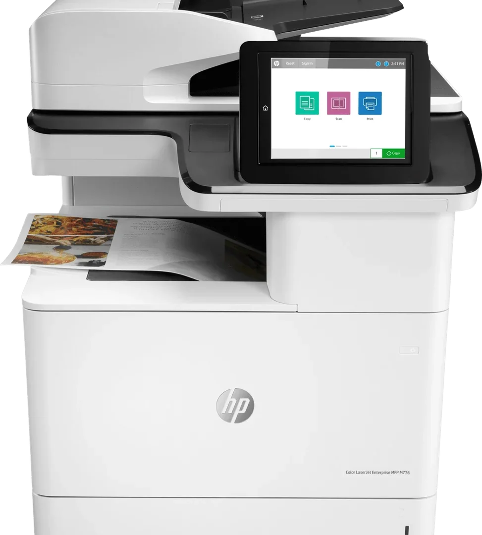 Imprimante Multifonction HP A3 HP LaserJet Enterprise M776dn T3U55A — vue principale