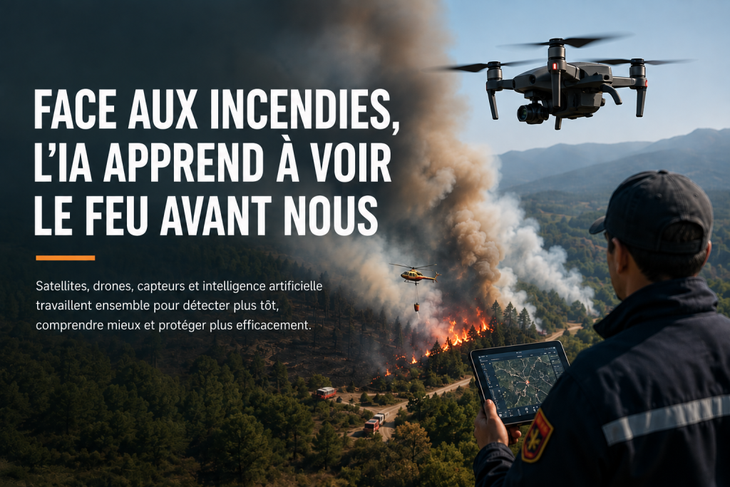 Intelligence artificielle et technologies de détection des incendies de forêt : comment satellites, drones et capteurs peuvent repérer le feu plus tôt au Maroc