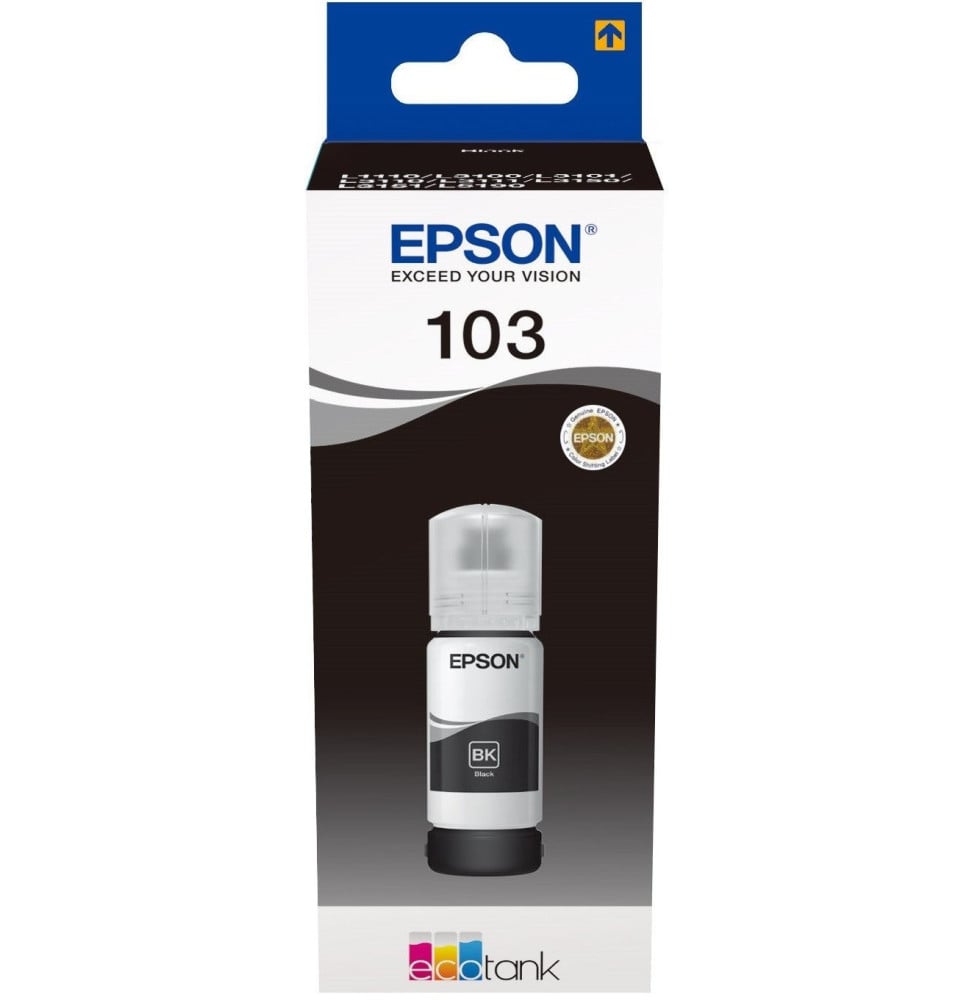 Bouteille d'encre Epson 103 Noir C13T00S14A Maroc